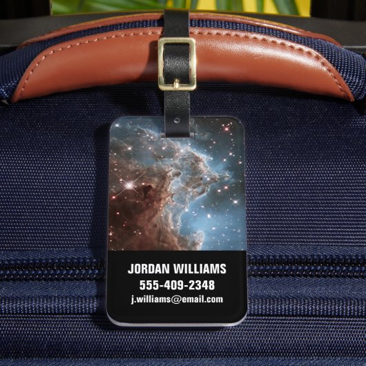 Starforming Region Ngc 2174, Affenkopfnebel. Gepäckanhänger (Vorderseite Insitu 2)