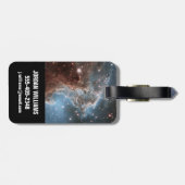 Starforming Region Ngc 2174, Affenkopfnebel. Gepäckanhänger (Rückseite horizontal)