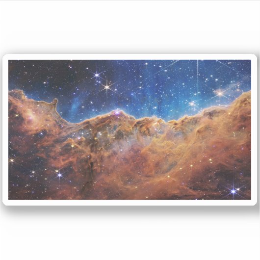 Starforming Region Ngc 3324 im Karina-Nebel. Aufkleber (Vorderseite)