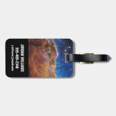 Starforming Region Ngc 3324 im Karina-Nebel. Gepäckanhänger (Rückseite horizontal)