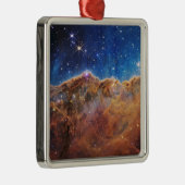 Starforming Region Ngc 3324 im Karina-Nebel. Ornament Aus Metall (Rechts)