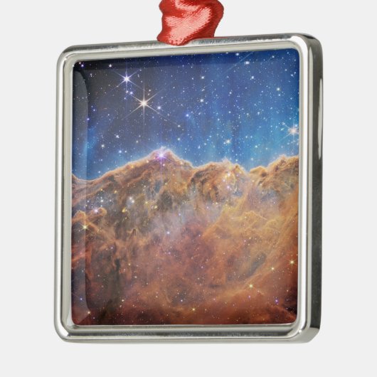 Starforming Region Ngc 3324 im Karina-Nebel. Ornament Aus Metall (Links)