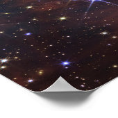 Starforming Region Ngc 3324 im Karina-Nebel. Poster (Ecke)