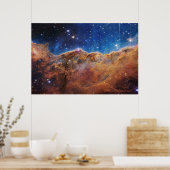 Starforming Region Ngc 3324 im Karina-Nebel. Poster (Küche)