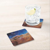 Starforming Region Ngc 3324 im Karina-Nebel. Rechteckiger Pappuntersetzer (Vor Ort)