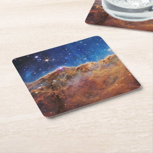 Starforming Region Ngc 3324 im Karina-Nebel. Rechteckiger Pappuntersetzer (angewinkelt)