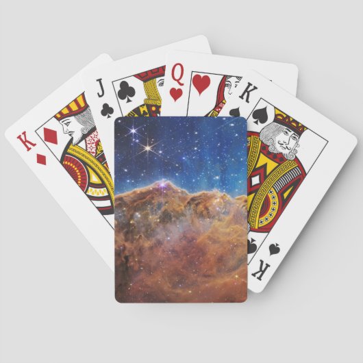 Starforming Region Ngc 3324 im Karina-Nebel. Spielkarten (Rückseite)