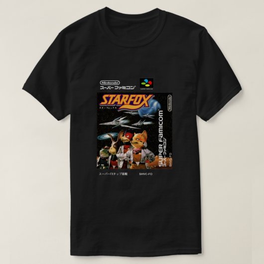 Starfox Japanese Cover Classic T-Shirt (Design vorne)