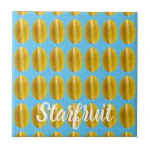 Starfruit Carambola Muster Frucht für Vegane