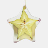Starfruit Dble-Versah Stern-Verzierung mit Seiten Keramikornament (Rechts)