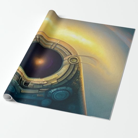 Stargate am Himmel Geschenkpapier (Ungerollt)