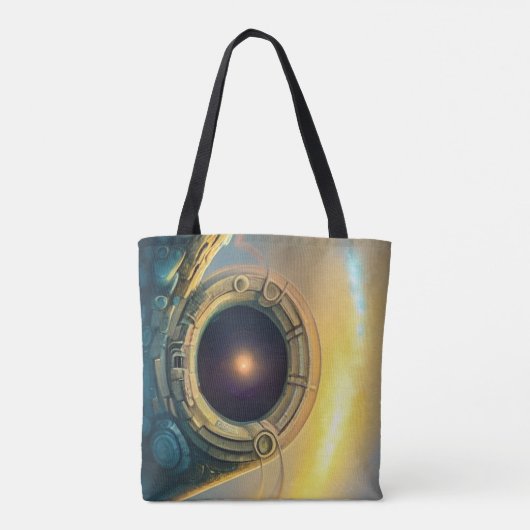 Stargate am Himmel Tasche (Rückseite)