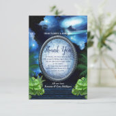 Stargate-Portal Dankeschön-Karte RSVP Karte (Stehend Vorderseite)