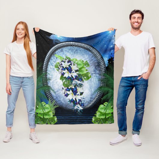 Stargate-Portal-Wohngestaltung Fleecedecke (Beispiel)