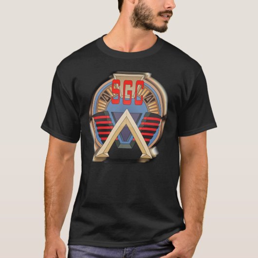 Stargate SG1 Klassischer T - Shirt (Vorderseite)