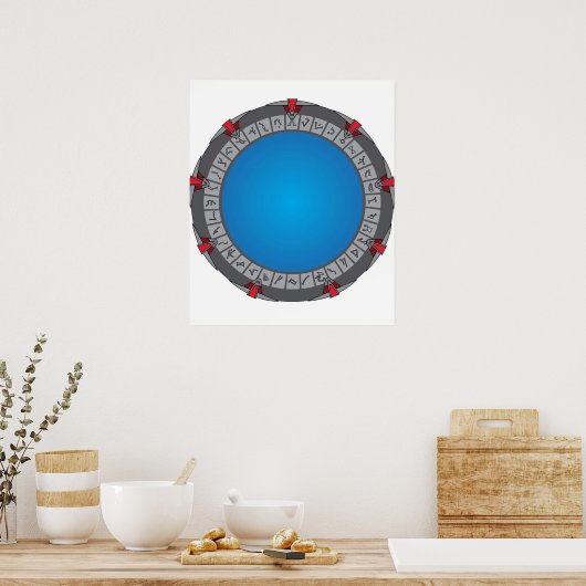 Stargate Stargate SG1 Poster (Küche)