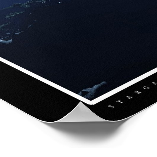 Stargazer Castle Poster (Ecke)