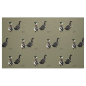 Stargazer Drake und seine Lady-Ente Stoff (Fat Quarter (45,7 x 55,9 cm))