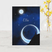 Stargazer-Karte Karte (Gelbe Blume)