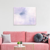 Stargazer | Lila & blau Leinwanddruck (Insitu (Wohnzimmer))