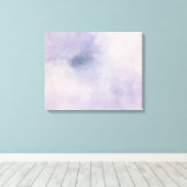 Stargazer | Lila & blau Leinwanddruck (Insitu (Holzboden))