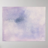 Stargazer | Lila & blau Poster (Vorne)