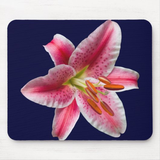 Stargazer-Lilie Mousepad (Vorne)