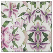 Stargazer-Lilie Stoff (Nahaufnahme)