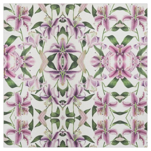 Stargazer-Lilie Stoff (Muster)