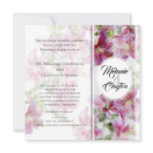 Stargazer-Lilien-Aquarell