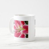 Stargazer-Lilien-Kaffee-Tasse #1 - 11oz Kaffeetasse (Vorderseite Links)