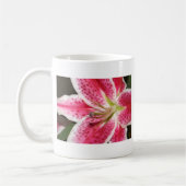 Stargazer-Lilien-Kaffee-Tasse #1 - 11oz Kaffeetasse (Links)