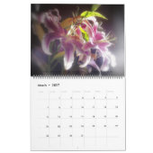 Stargazer-Lilien-Kalender Kalender (Mär 2027)