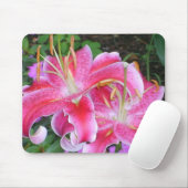 Stargazer-Lilien Mousepad (Mit Mouse)