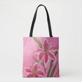 Stargazer-Lilien-Taschen-Tasche Tasche