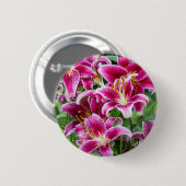 Stargazer Lilies Button (Vorne & Hinten)