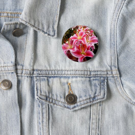 "Stargazer" Lilies Button (Beispiel)