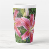 Stargazer Lilies Garden Milchtasse (Vorderseite)