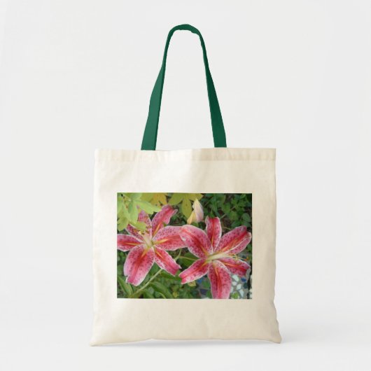 Stargazer Lilies Garden Tragetasche (Vorne)