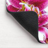 Stargazer Lilies Mousepad (Ecke)