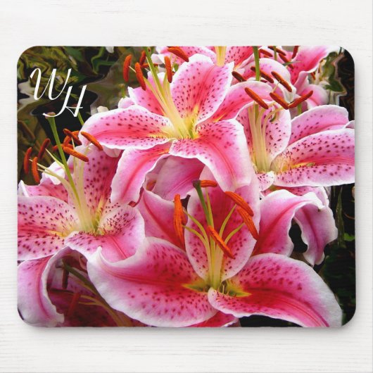 "Stargazer" Lilies Mousepad (Vorne)