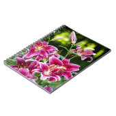 Stargazer Lilies Notizblock (Linke Seite)