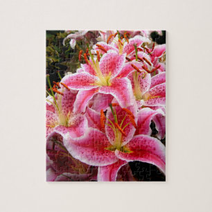 "Stargazer" Lilies Puzzle