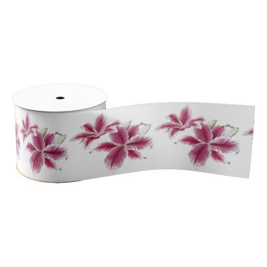 Stargazer Lilly 3" Grosgrain-Band Ripsband (Spule)