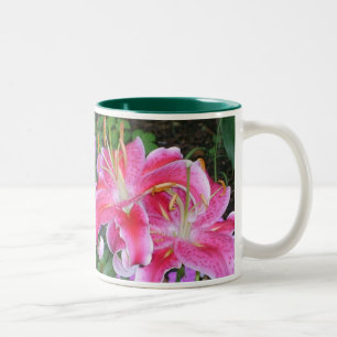 Stargazer Lilly beste Mama-Tasse Zweifarbige Tasse