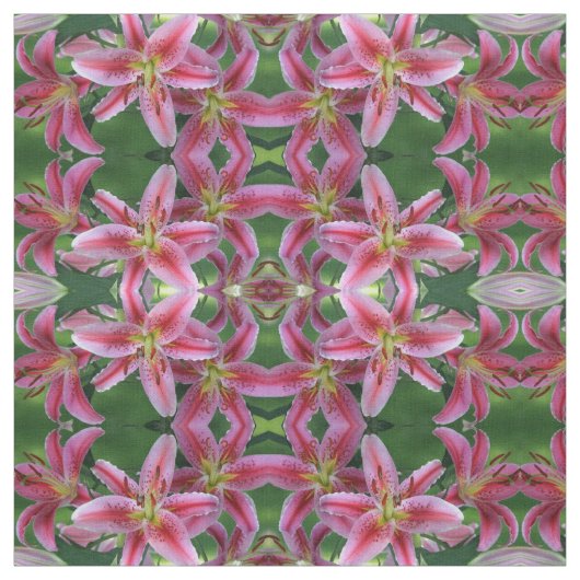 Stargazer Lily 8663 Stoff (Muster)