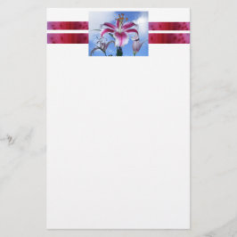 Stargazer Lily Briefpapier