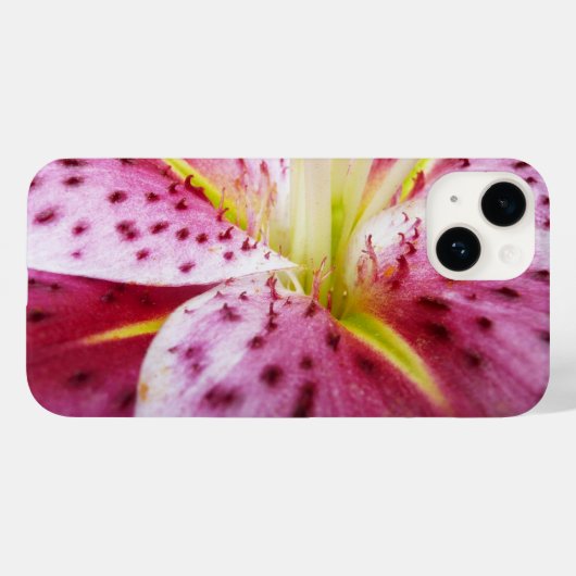 Stargazer Lily Bright Magenta Case-Mate iPhone Hülle (Rückseite (Horizontal))