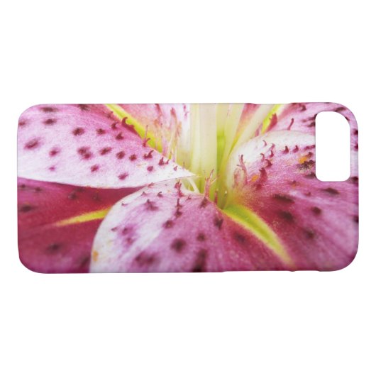 Stargazer Lily Bright Magenta Case-Mate iPhone Hülle (Rückseite (Horizontal))