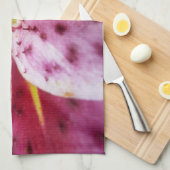 Stargazer Lily Bright Magenta Geschirrtuch (Viertel Falte)